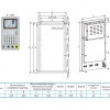8" HMI Aluminum frame controller